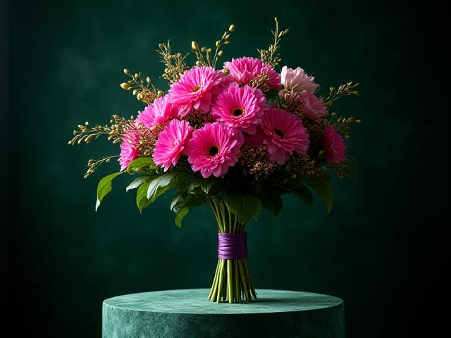 Création florale finale audacieuse