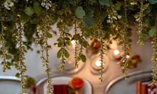 Art de table floral et fruitier