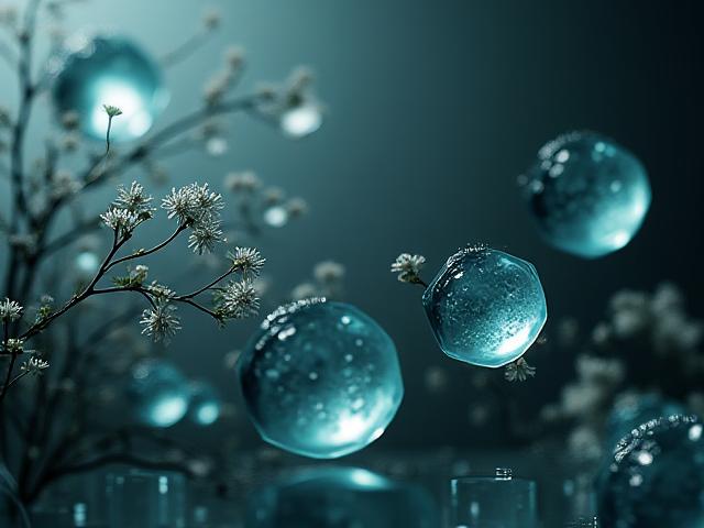 Interface abstraite élégante représentant la sécurité des données